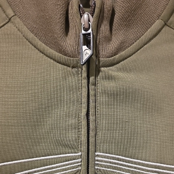 (J34) Quiksilver Men's Green Jacket - Picture 2 of 7